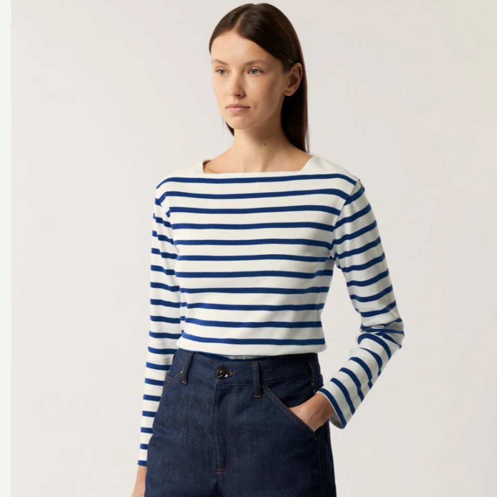 Soeur Katy Breton Striped Shirt. Size 36.